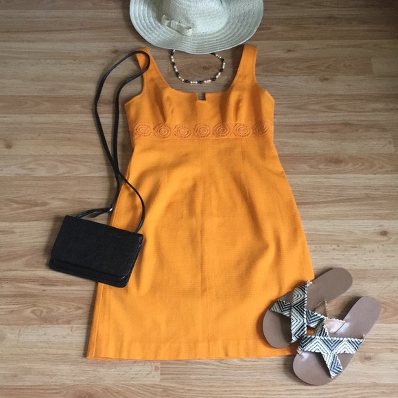 Trina Turk Dresses & Skirts - Orange Textured Trina Turk Dress Size 8